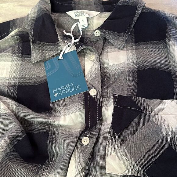 Market Spruce NWT button down shirt Sz 1Xl stitch fix - Picture 5 of 7